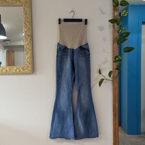 Articles Of Society Maternity Flare Jeans